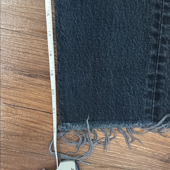 Levi’s - Wedgie, Distressed Black Jeans, 24 - Picture 7 of 7